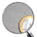 Mit wenig sichtbarem Netz